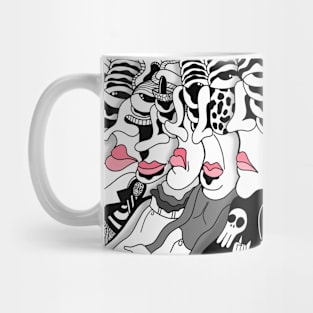 Crowded room Mug